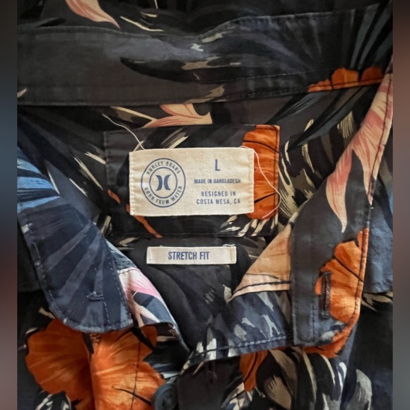 Hurley Hawaiian Men’s Shirt - Picture 4 of 4